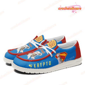 Krypto Superman Lace Up Loafers 2026