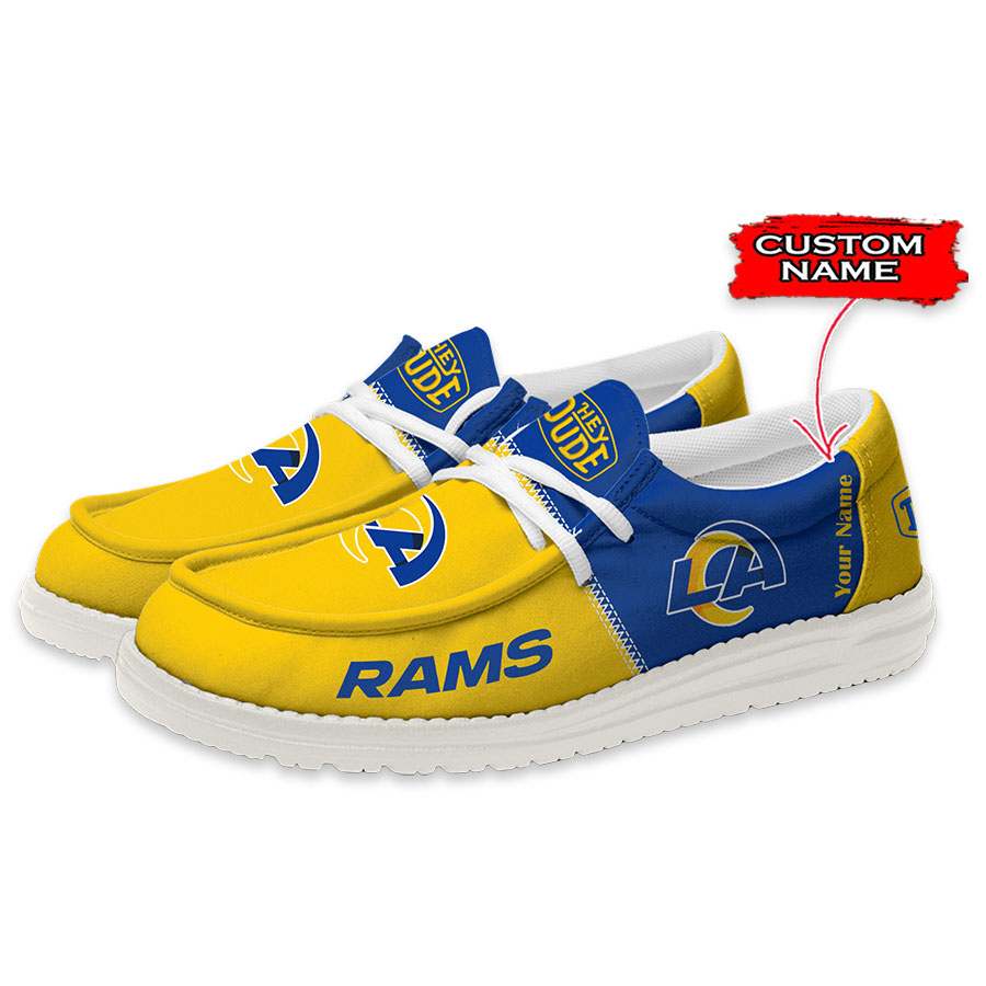 Los Angeles Rams Lace Up Loafers 2026