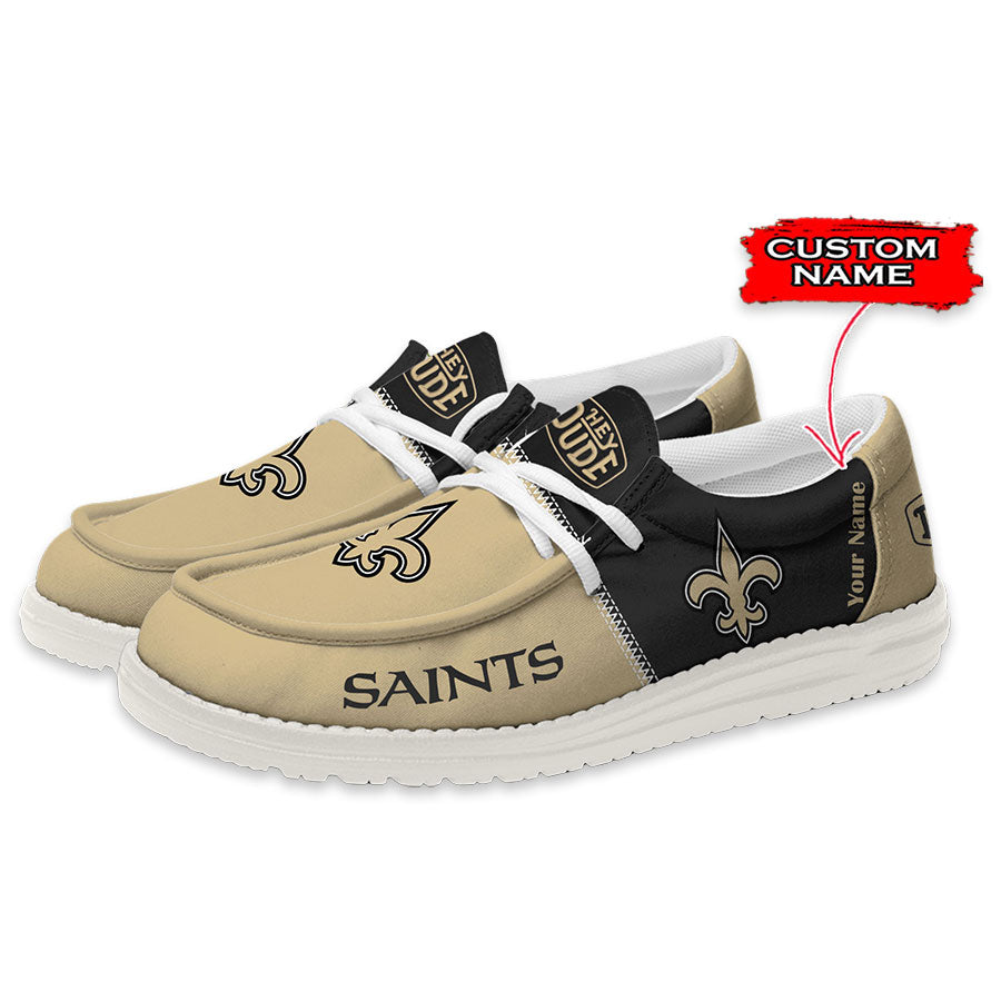 New Orleans Saints Lace Up Loafers 2026