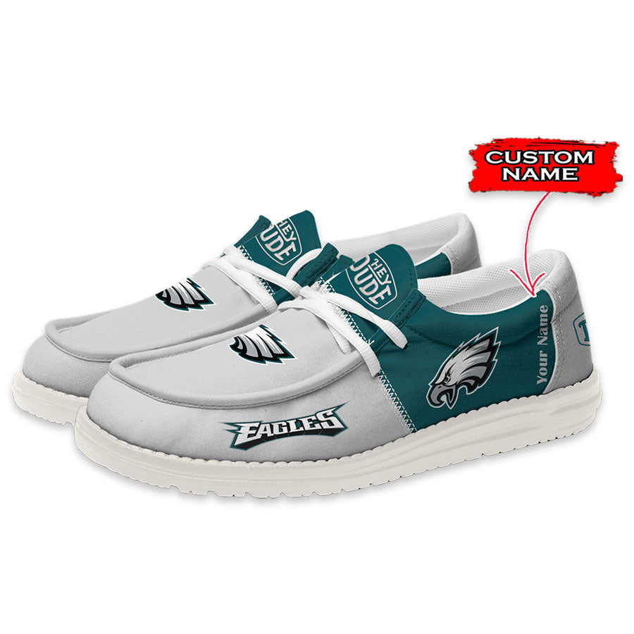 Philadelphia Eagles Lace Up Loafers 2026