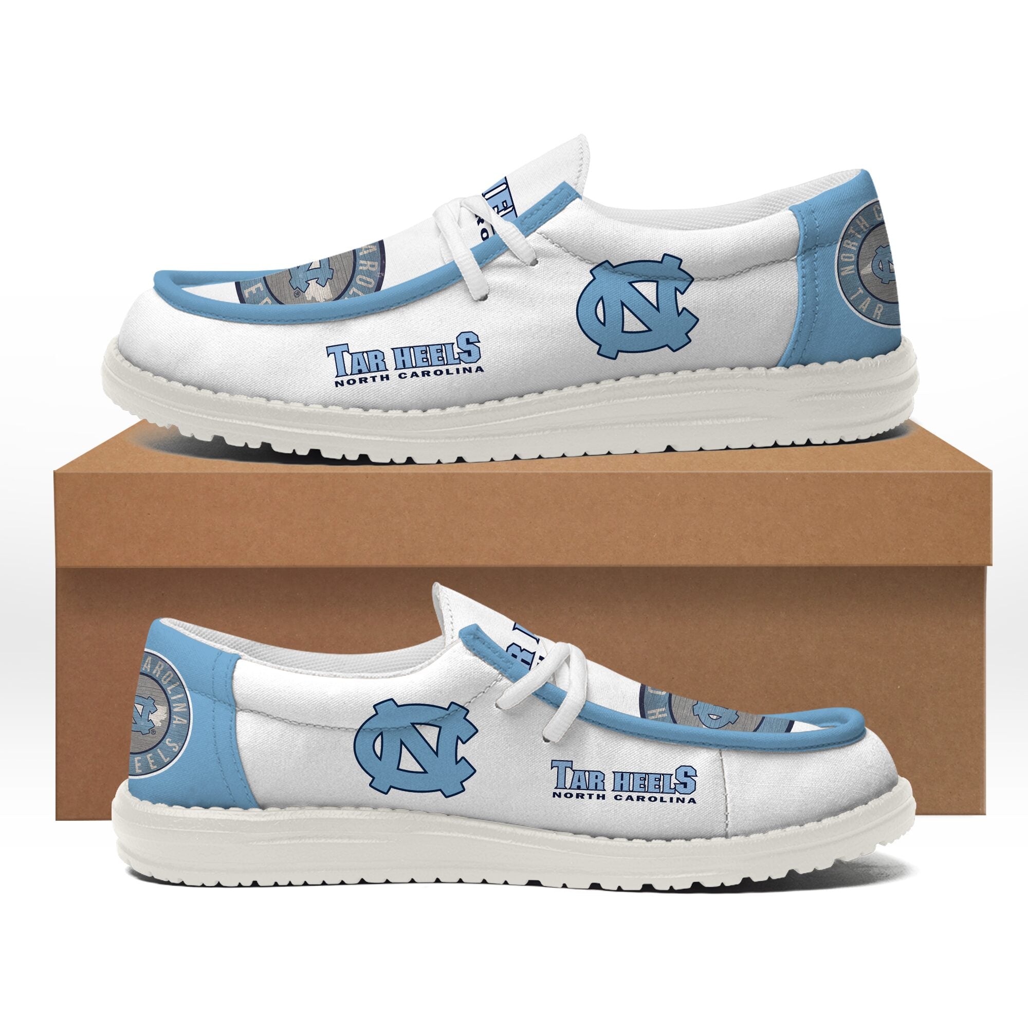 North Carolina Tar Heels Lace Up Loafers 2026
