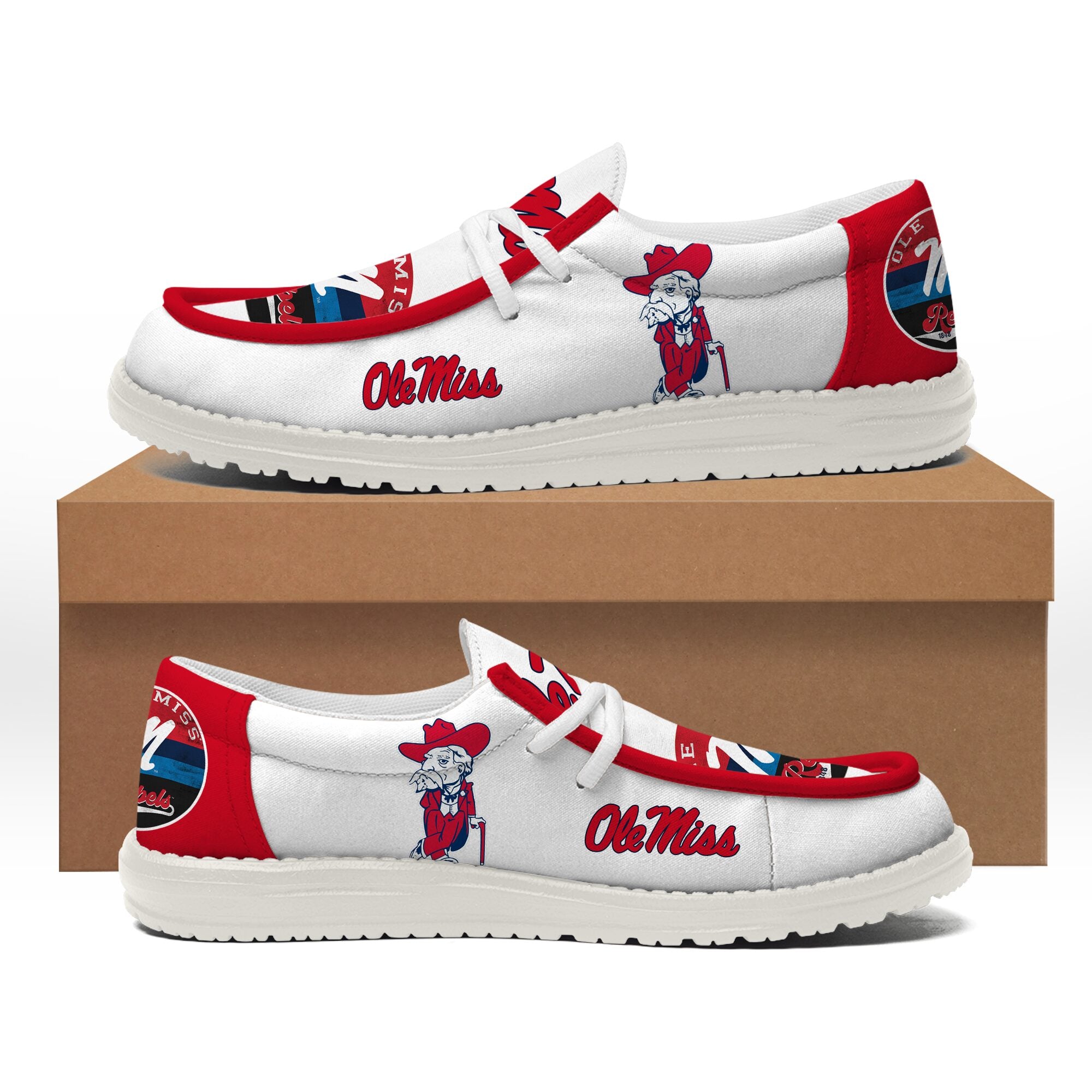 Ole Miss Rebels Lace Up Loafers 2026
