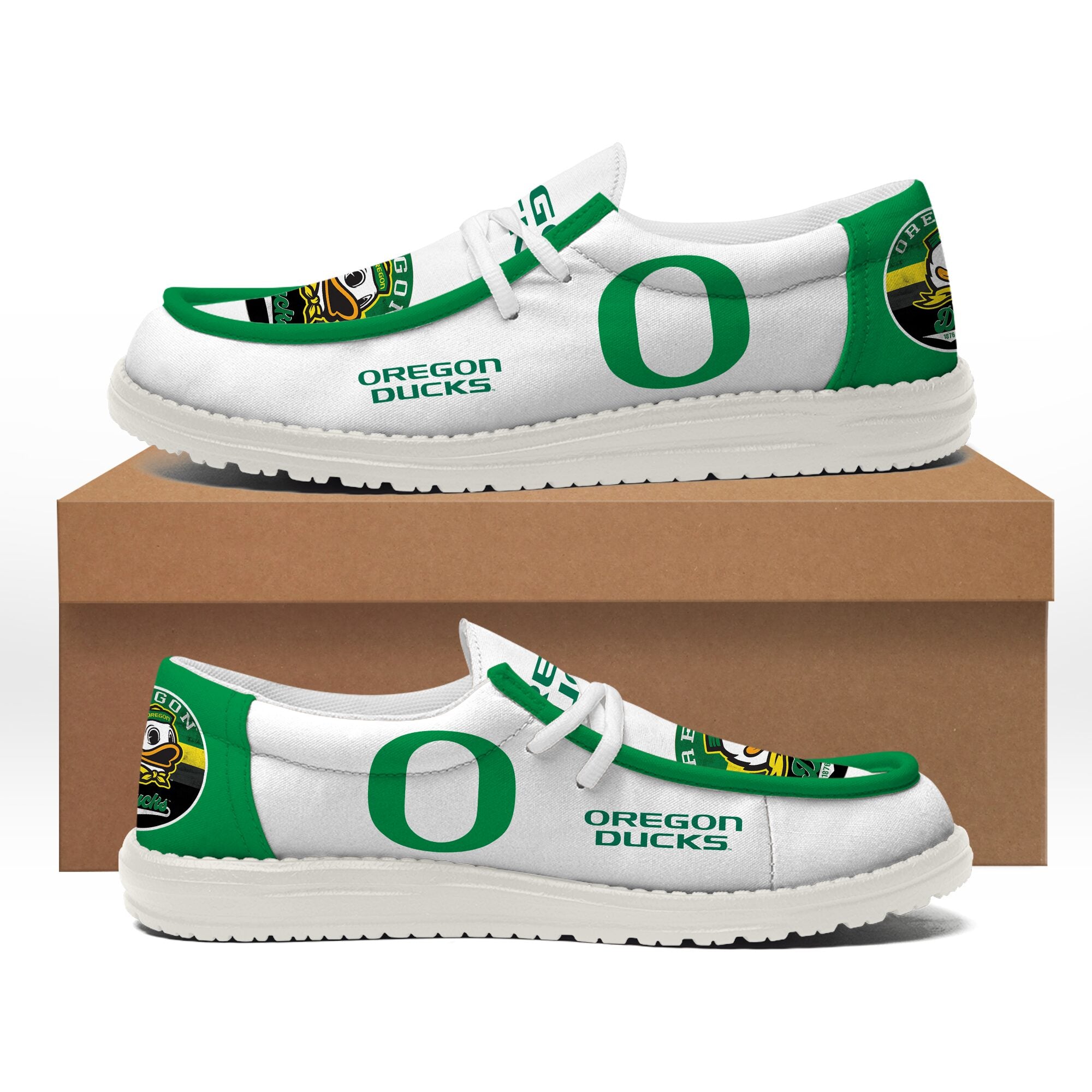 Oregon Ducks Lace Up Loafers 2026