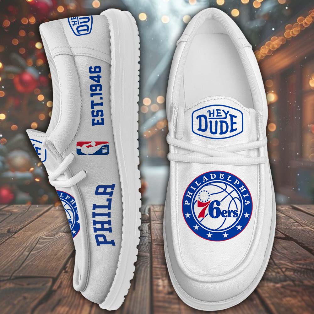 Philadelphia 76ers Lace Up Loafers 2026