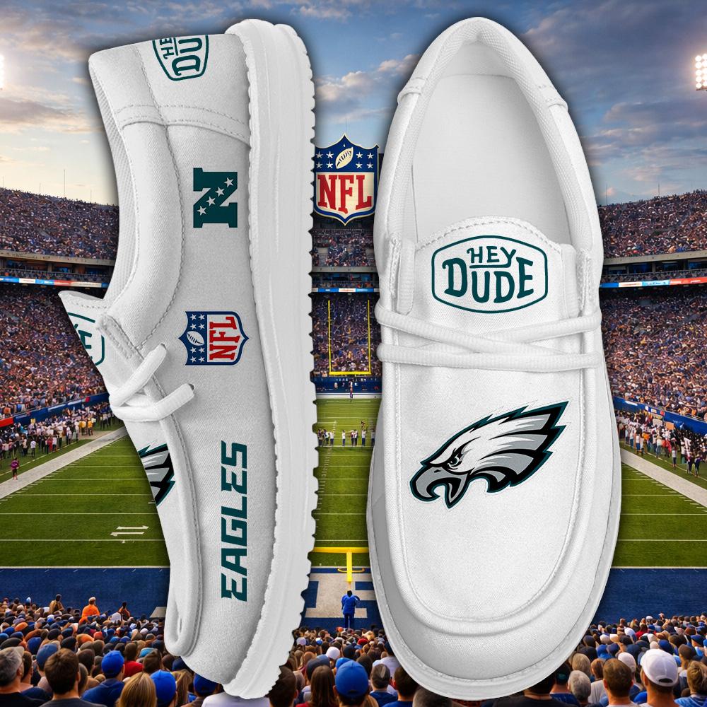 Philadelphia Eagles Lace Up Loafers 2026