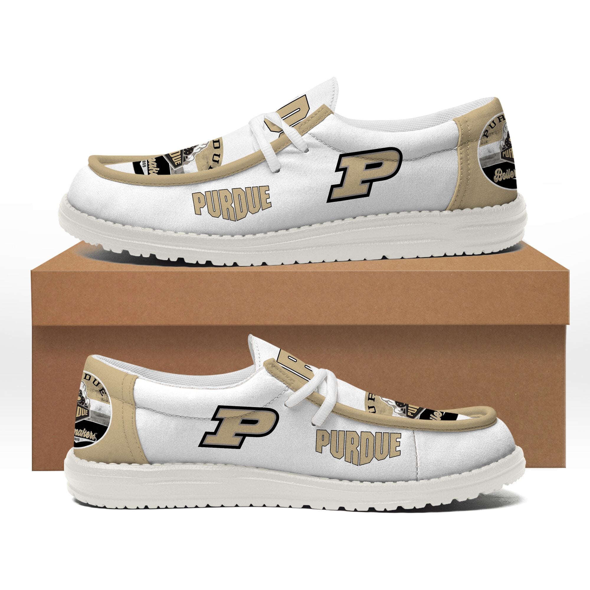 Purdue Boilermakers Lace Up Loafers 2026