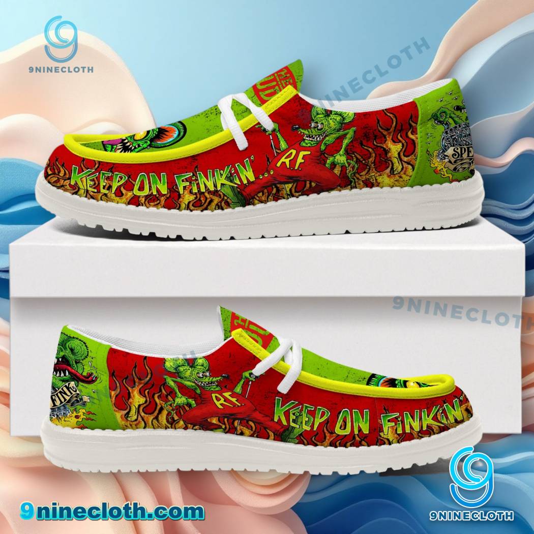 Rat Fink Lace Up Loafers 2026