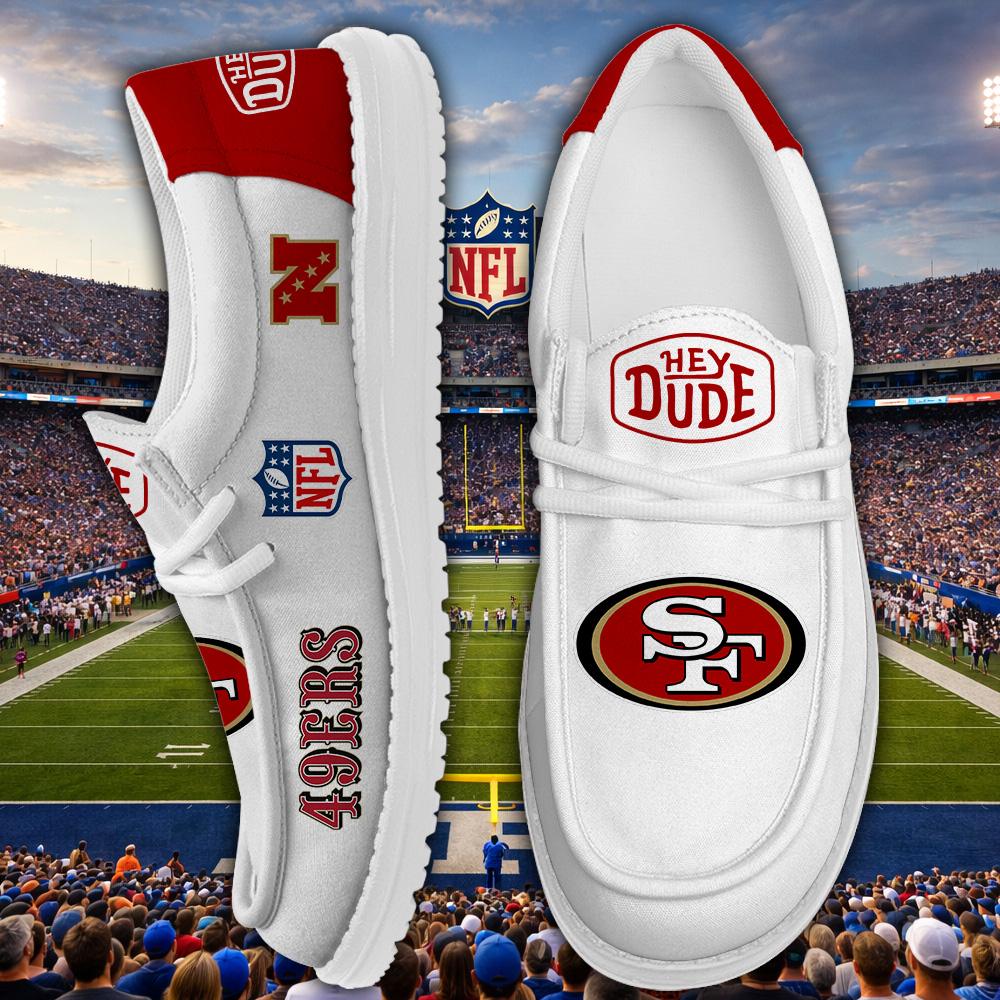 San Francisco 49ers Lace Up Loafers 2026