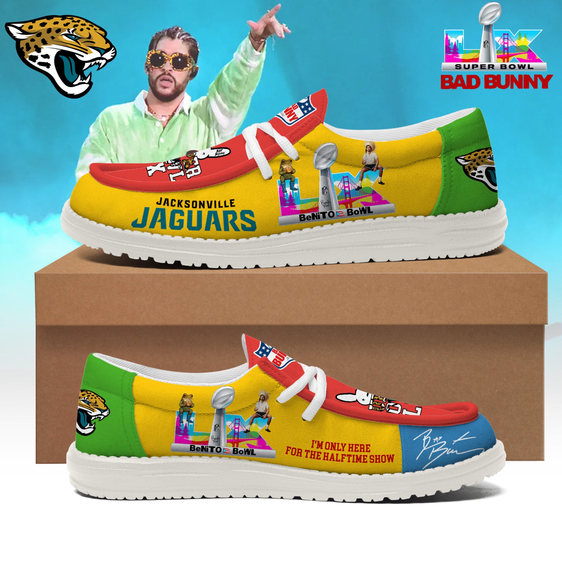 Jacksonville Jaguars Lace Up Loafers 2026