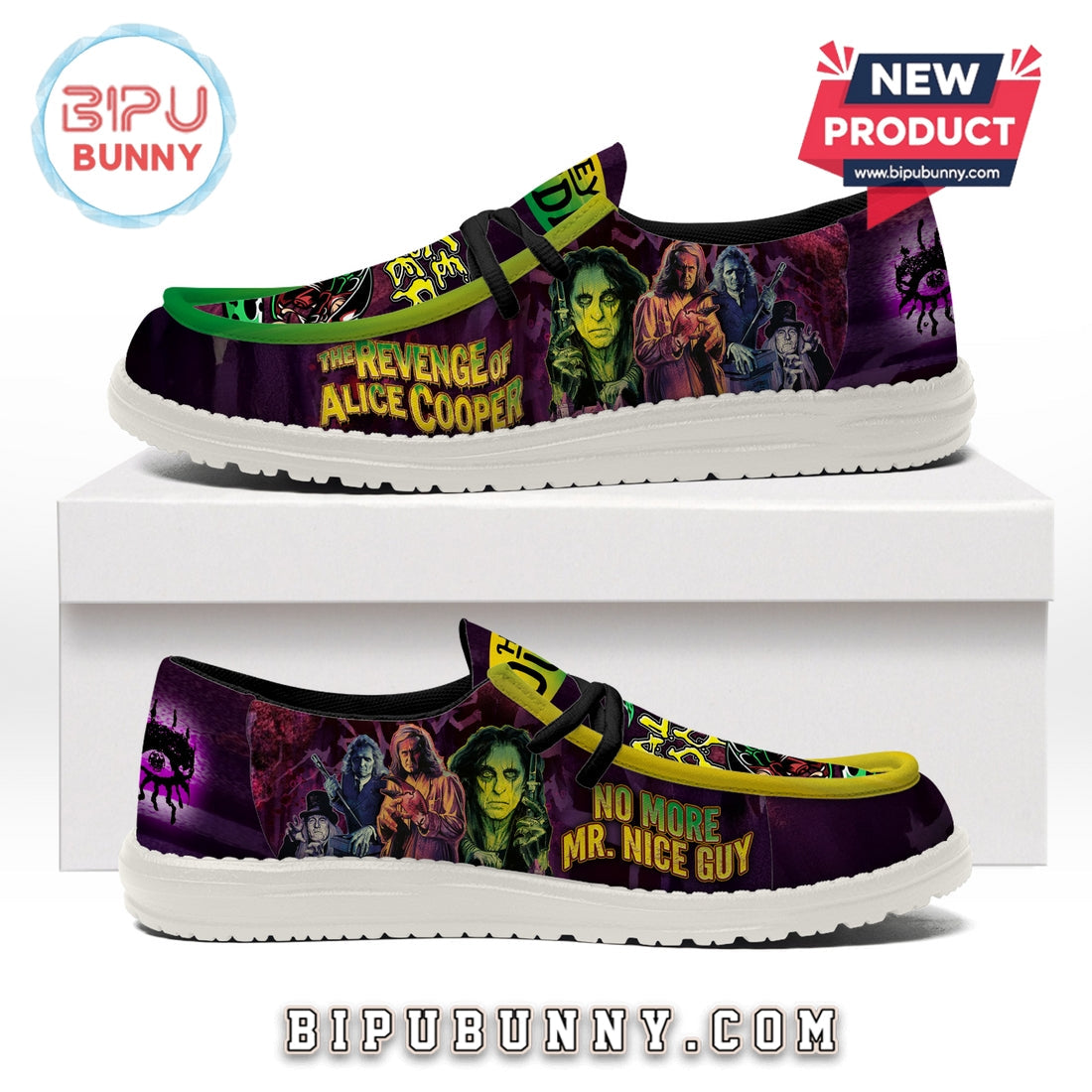 Alice Cooper Lace Up Loafers 2026
