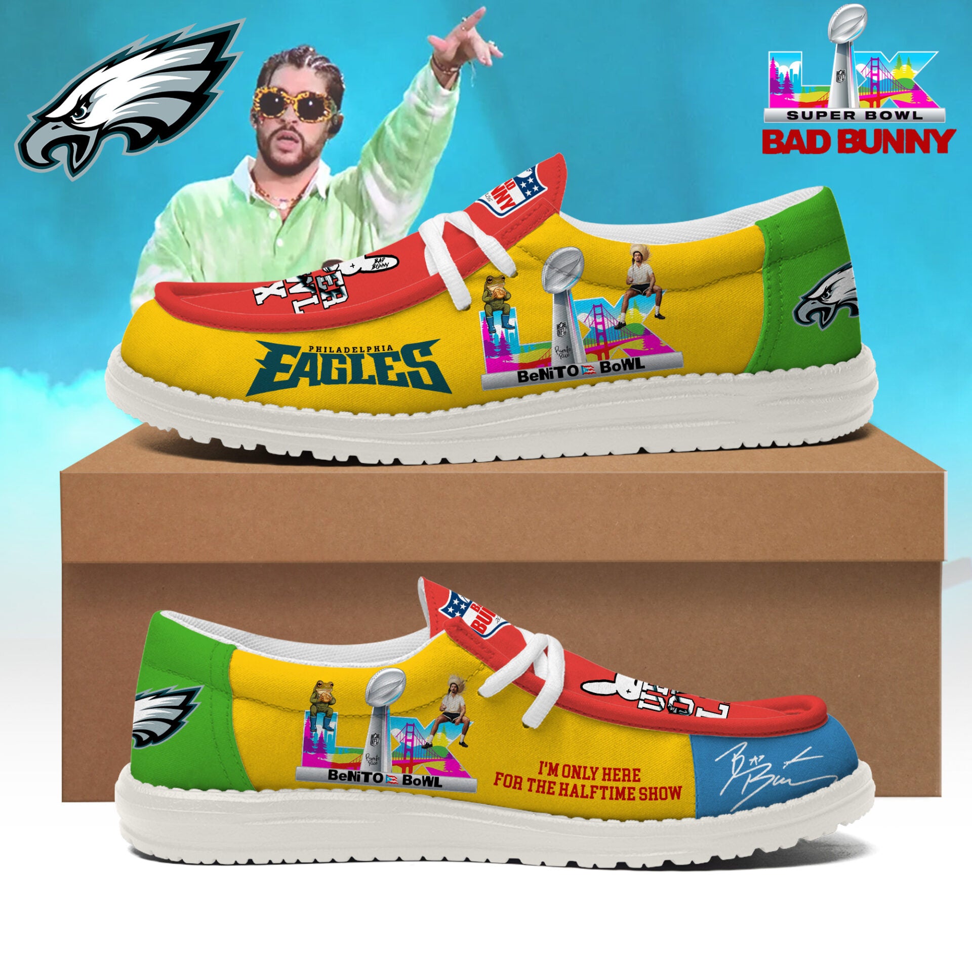 Philadelphia Eagles Lace Up Loafers 2026