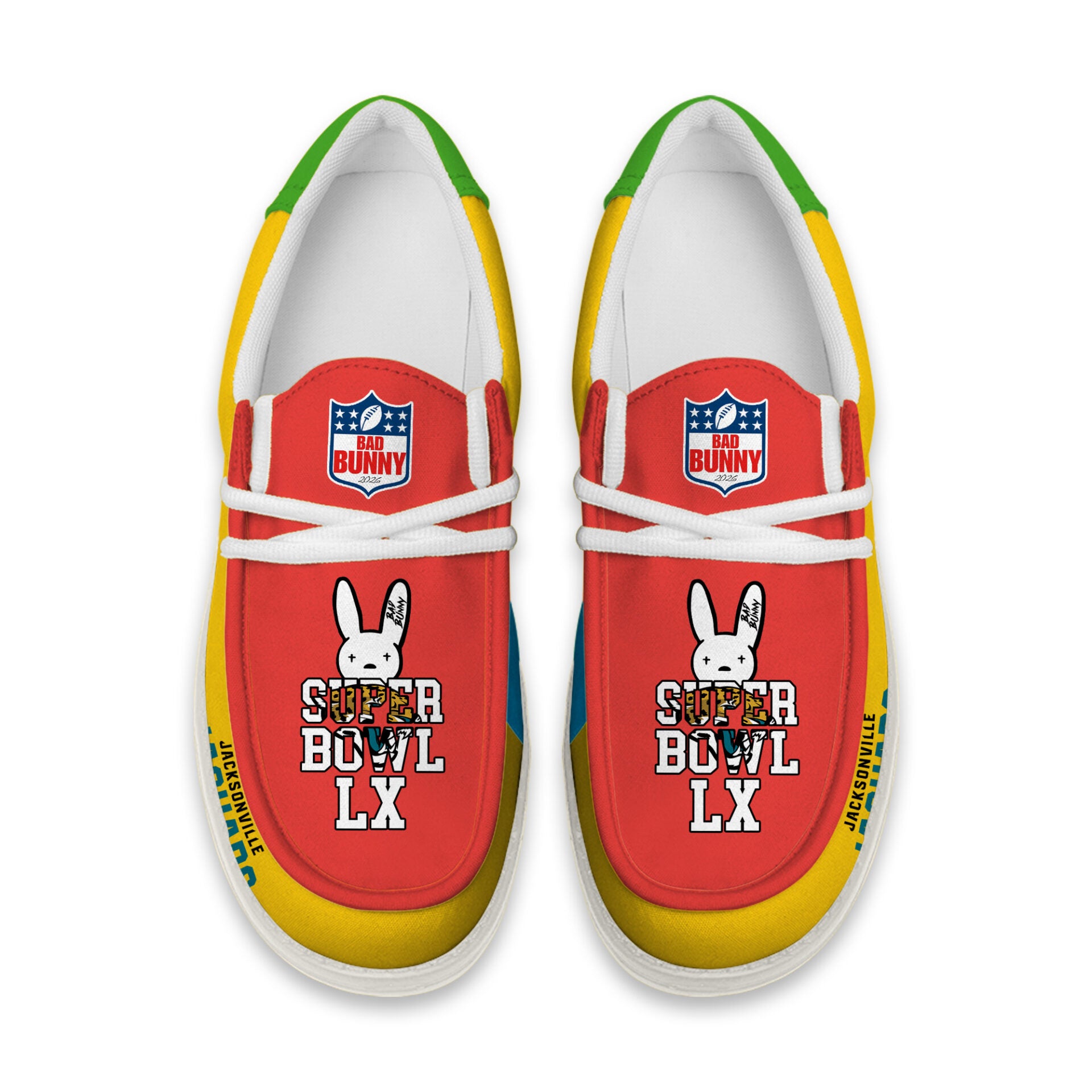 Jacksonville Jaguars Lace Up Loafers 2026