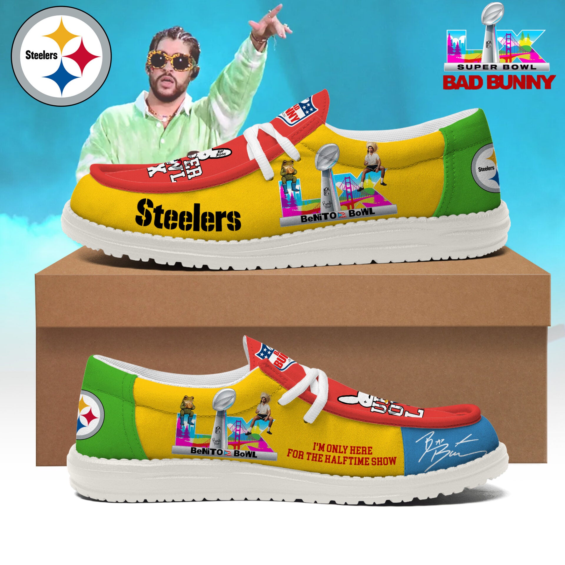 Pittsburgh Steelers Lace Up Loafers 2026