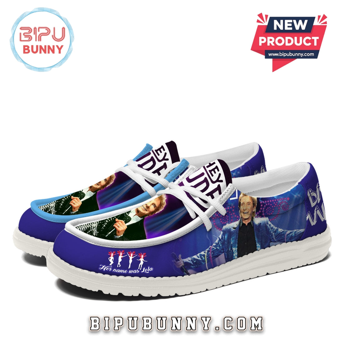 Barry Manilow Lace Up Loafers 2026