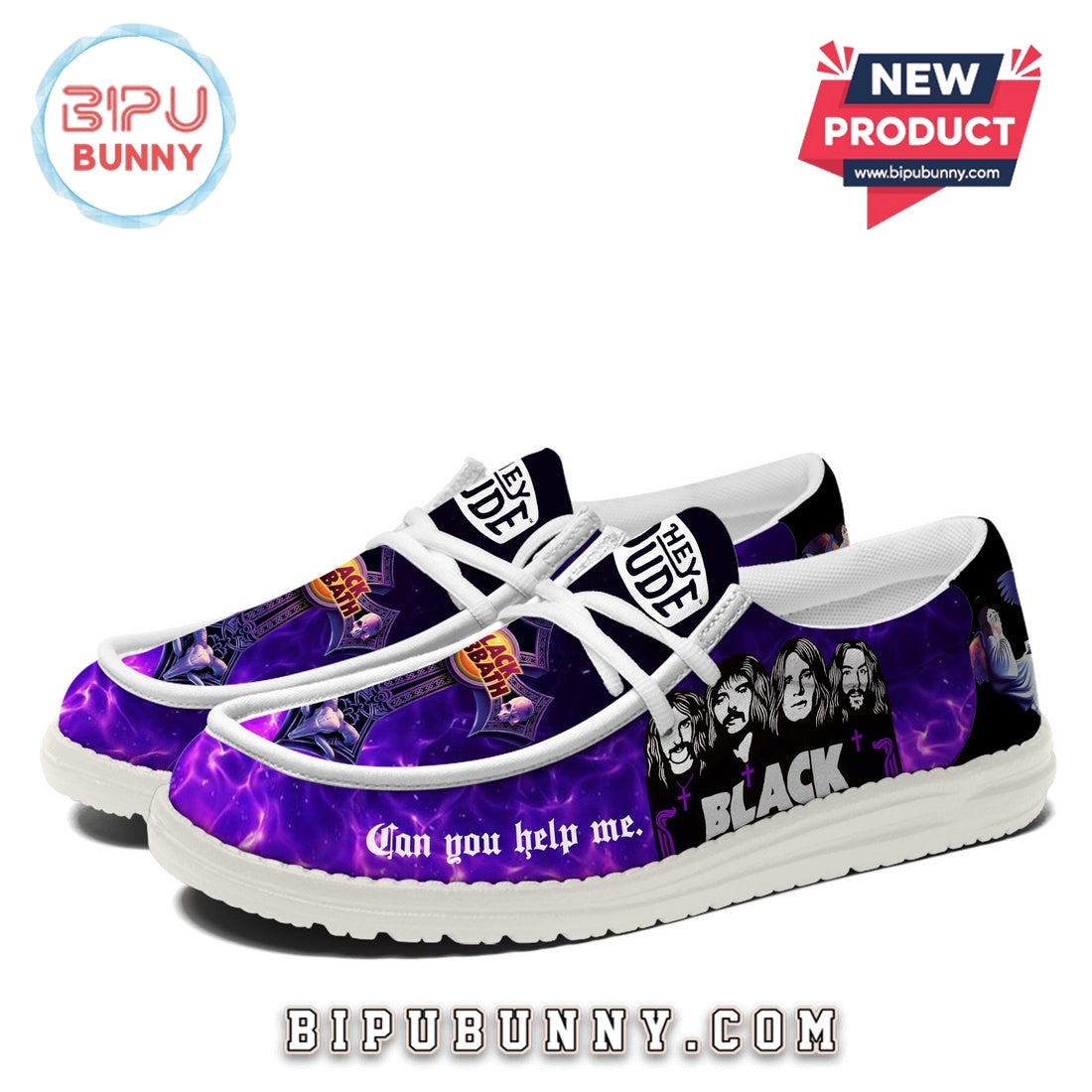 Black Sabbath Lace Up Loafers 2026