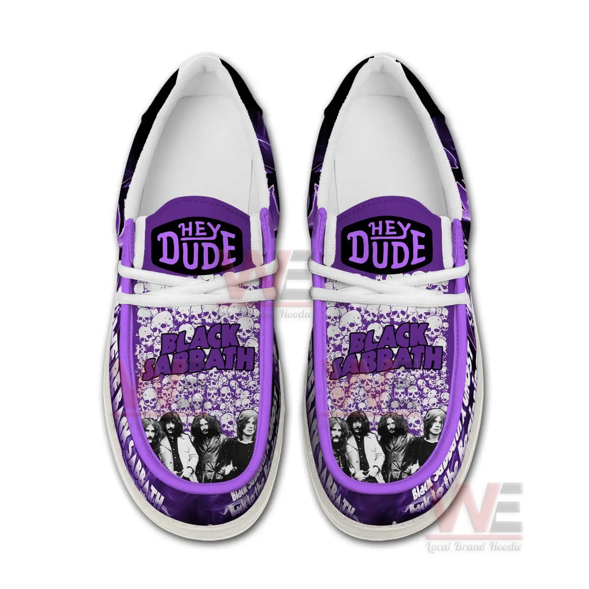 Black Sabbath Lace Up Loafers 2026