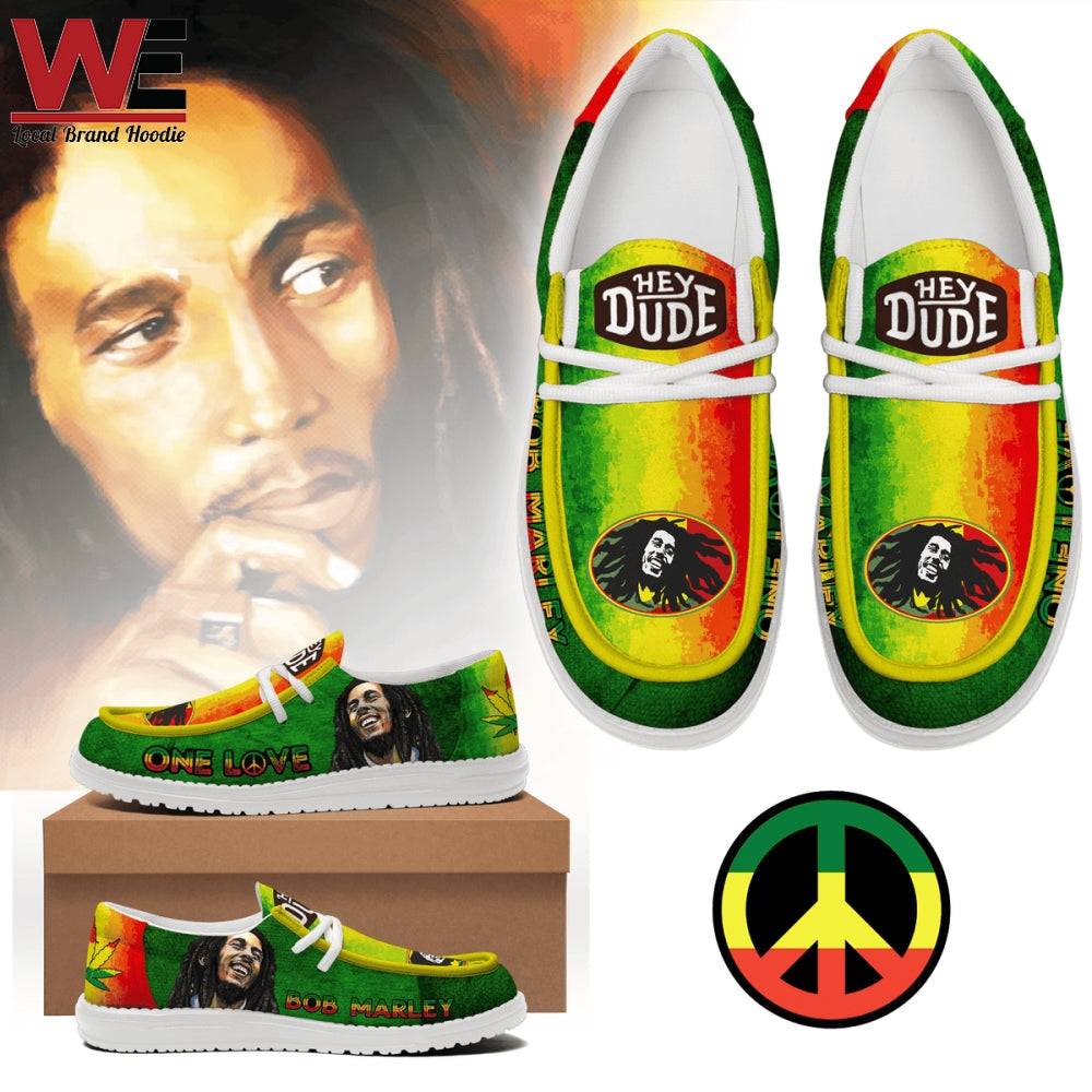 Bob Marley Lace Up Loafers 2026