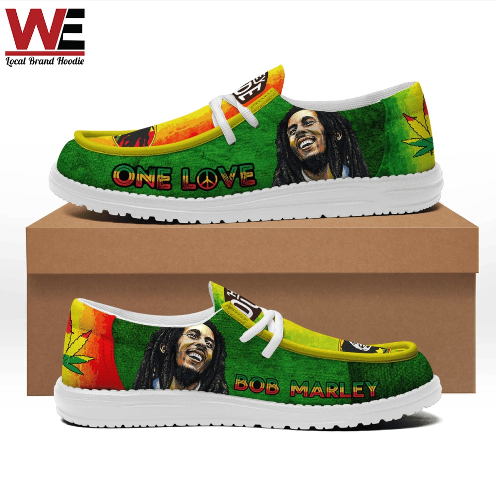 Bob Marley Lace Up Loafers 2026