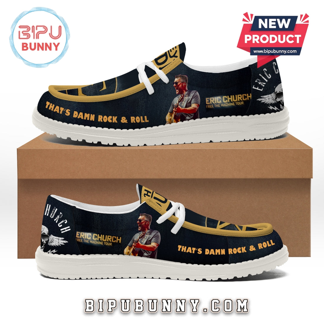 Eric Church Lace Up Loafers 2026