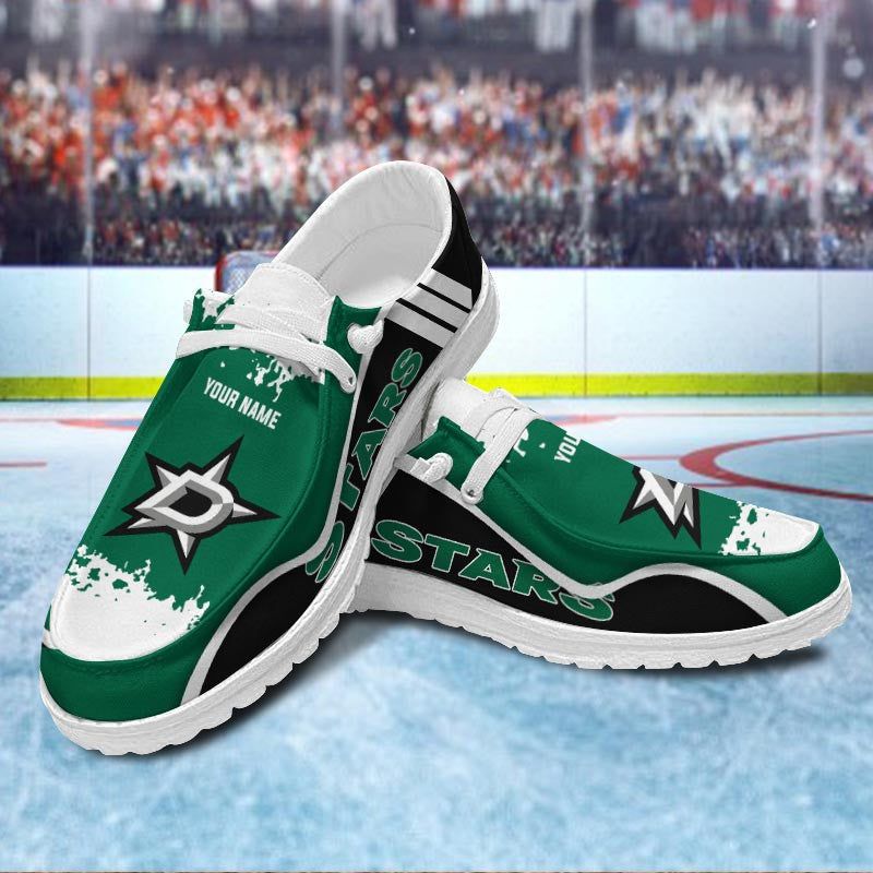 Dallas Stars Lace Up Loafers Shoes 2026