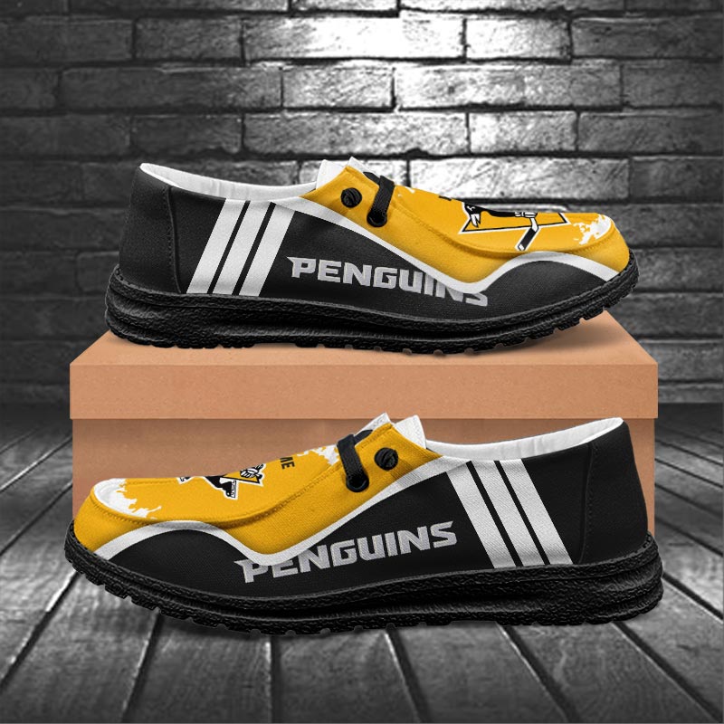 Pittsburgh Penguins Lace Up Loafers Shoes 2026