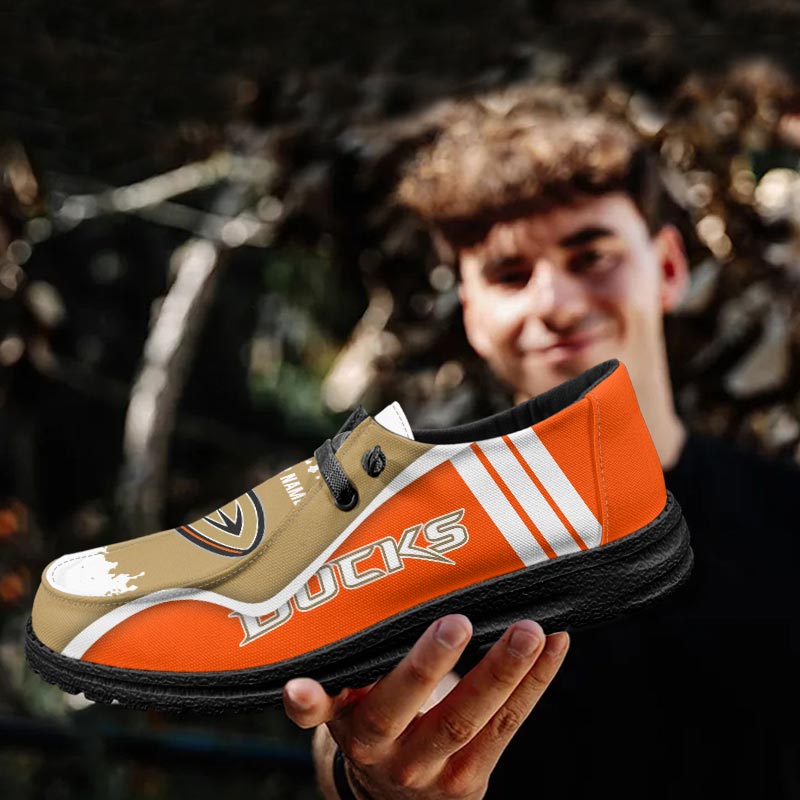 Anaheim Ducks Lace Up Loafers Shoes 2026