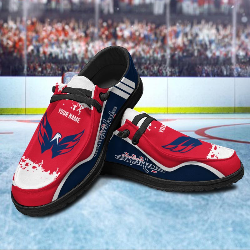 Washington Capitals Lace Up Loafers Shoes 2026