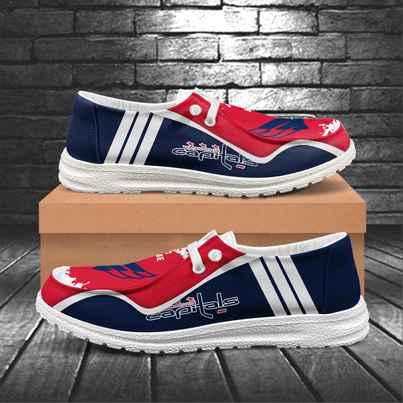 Washington Capitals Lace Up Loafers Shoes 2026
