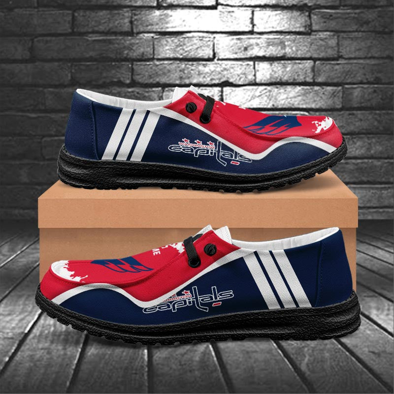 Washington Capitals Lace Up Loafers Shoes 2026