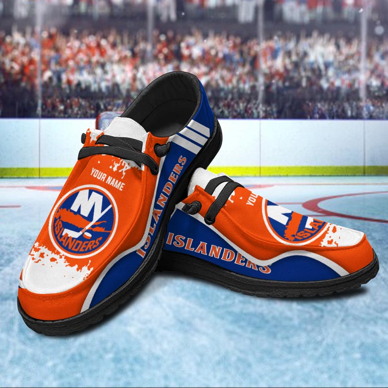New York Islanders Lace Up Loafers Shoes 2026