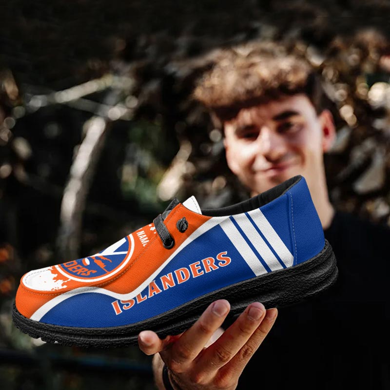 New York Islanders Lace Up Loafers Shoes 2026