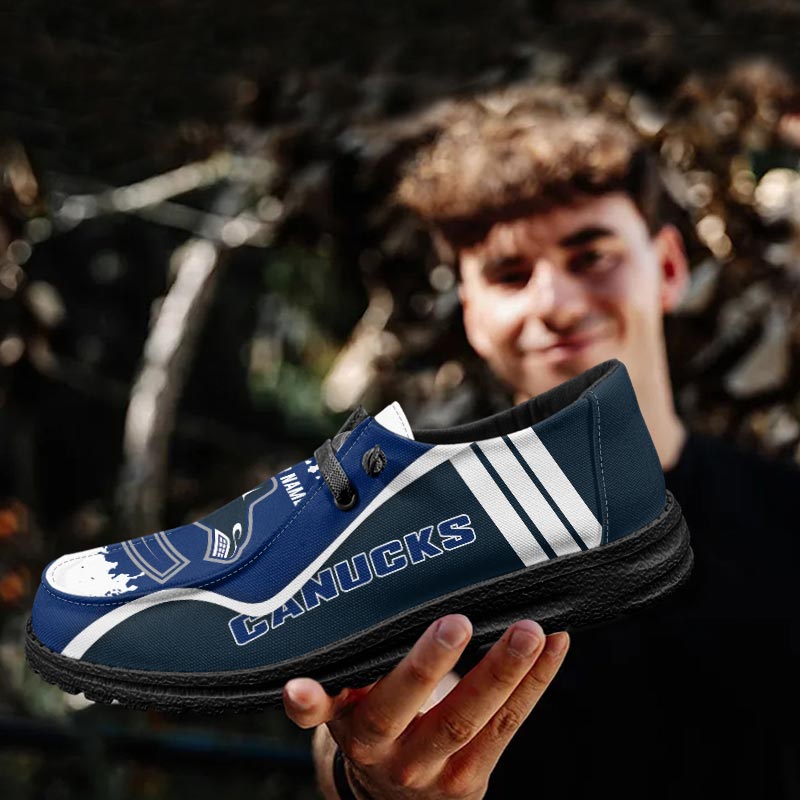Vancouver Canucks Lace Up Loafers Shoes 2026