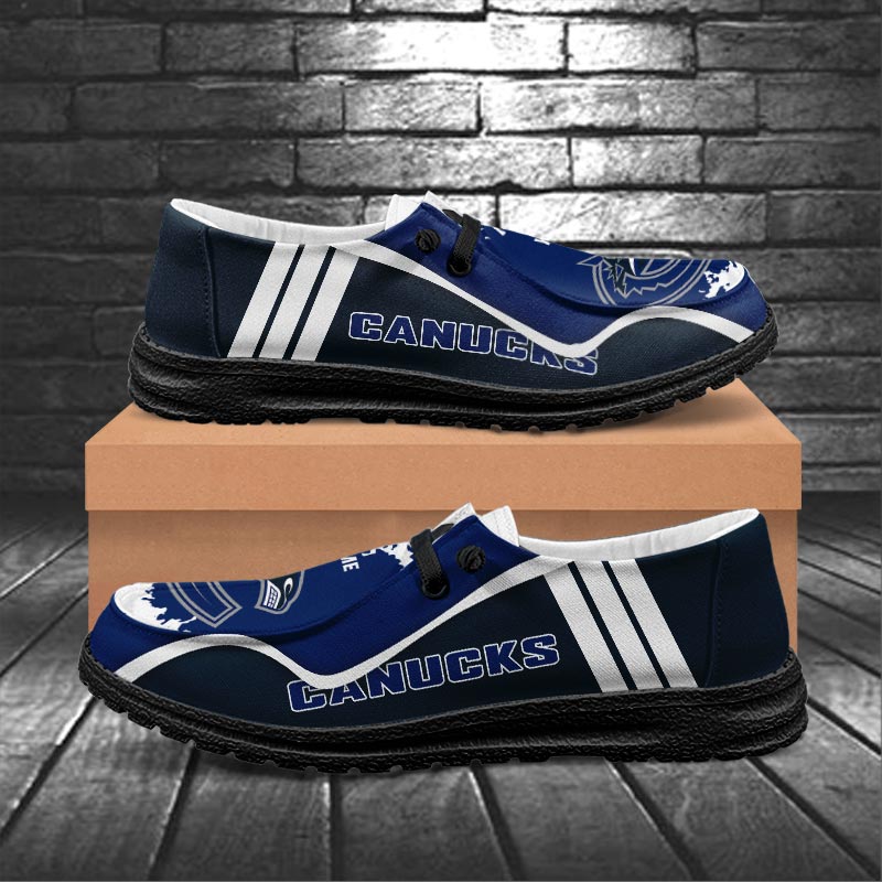 Vancouver Canucks Lace Up Loafers Shoes 2026