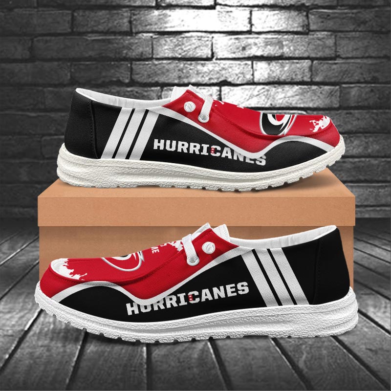Carolina Hurricanes Lace Up Loafers Shoes 2026