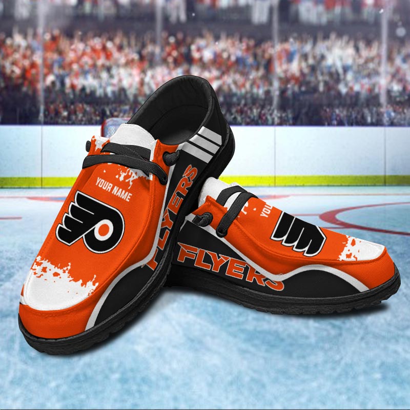 Philadelphia Flyers Lace Up Loafers Shoes 2026