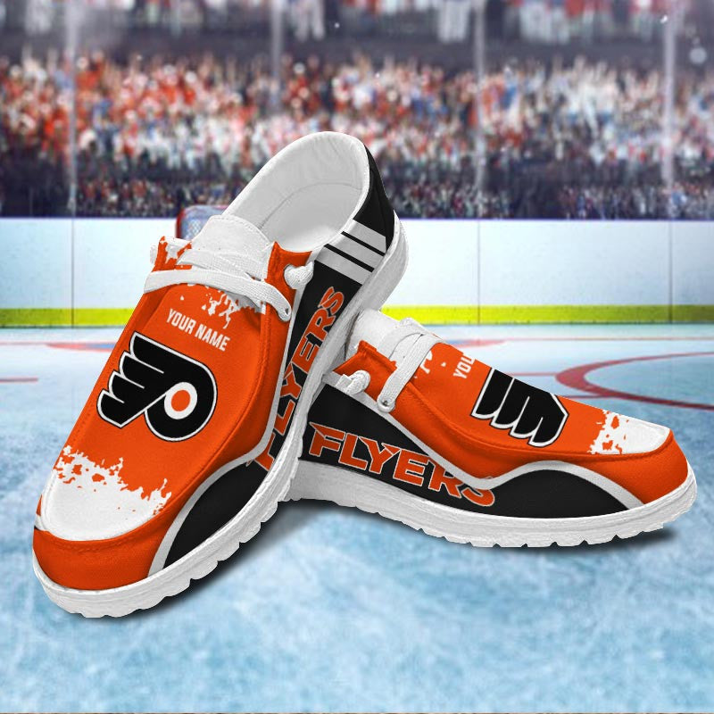 Philadelphia Flyers Lace Up Loafers Shoes 2026