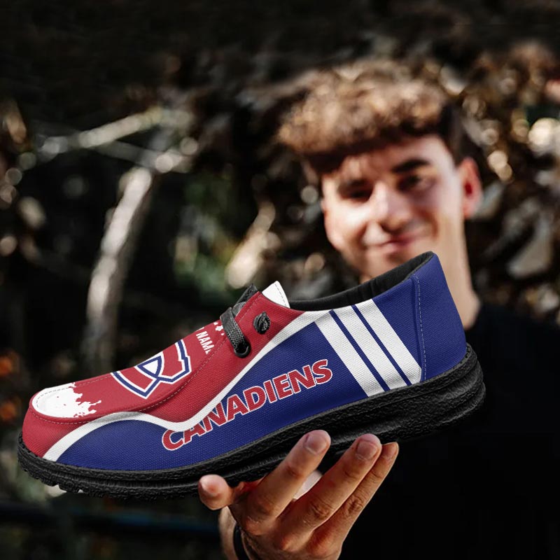 Montreal Canadiens Lace Up Loafers Shoes 2026