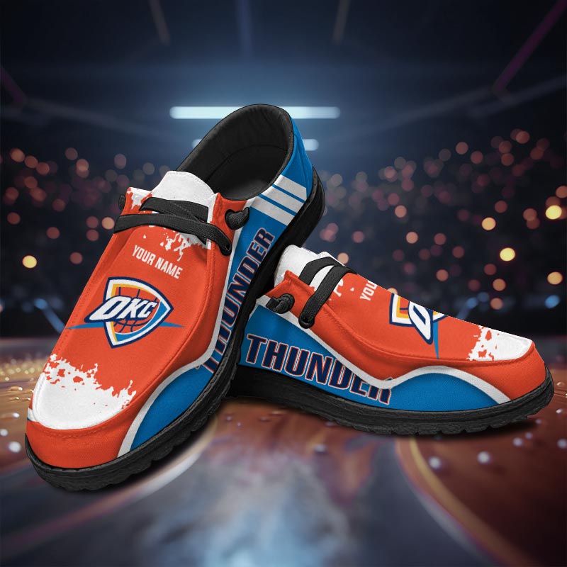 Oklahoma City Thunder Lace Up Loafers 2026