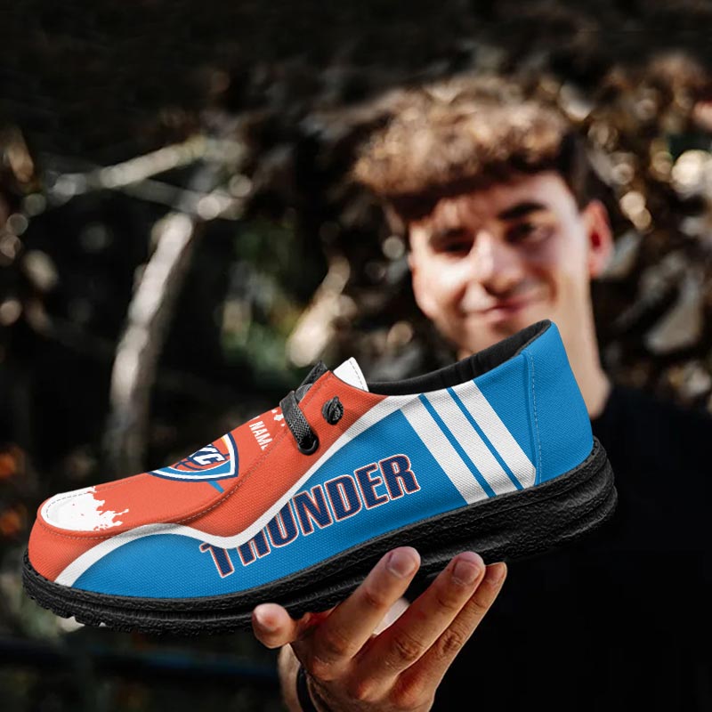 Oklahoma City Thunder Lace Up Loafers 2026