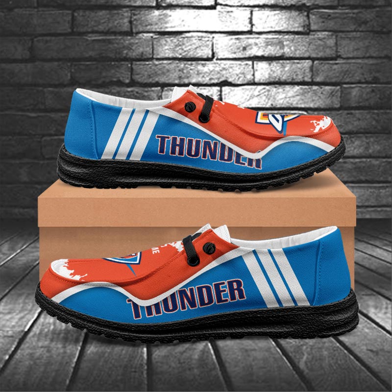 Oklahoma City Thunder Lace Up Loafers 2026