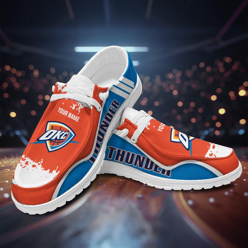 Oklahoma City Thunder Lace Up Loafers 2026