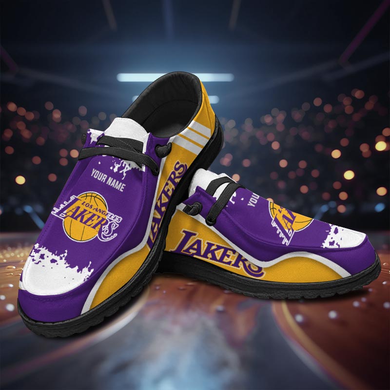 Los Angeles Lakers Lace Up Loafers 2026