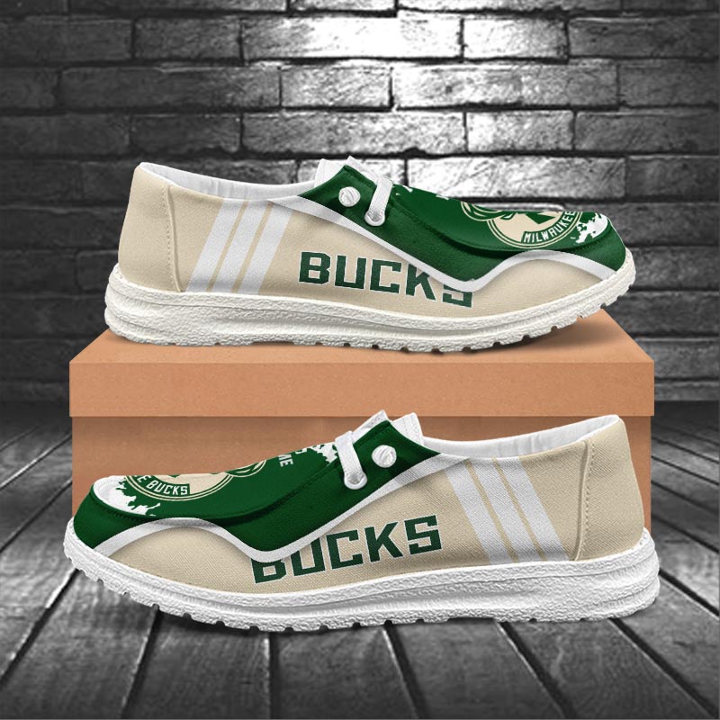 Milwaukee Bucks Lace Up Loafers 2026