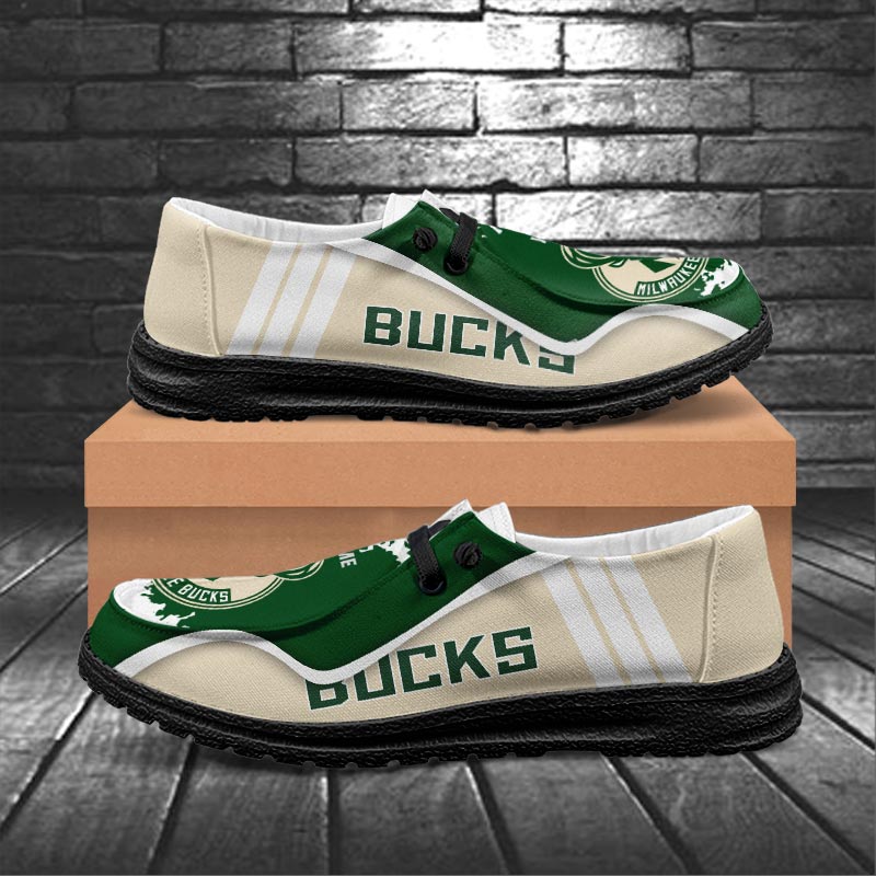 Milwaukee Bucks Lace Up Loafers 2026