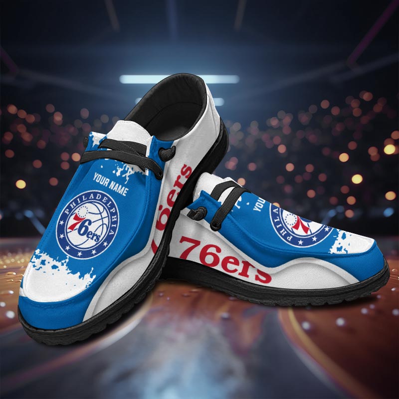 Philadelphia 76ers Lace Up Loafers 2026
