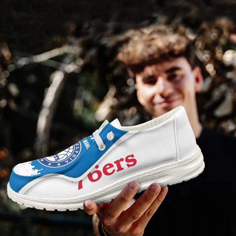 Philadelphia 76ers Lace Up Loafers 2026
