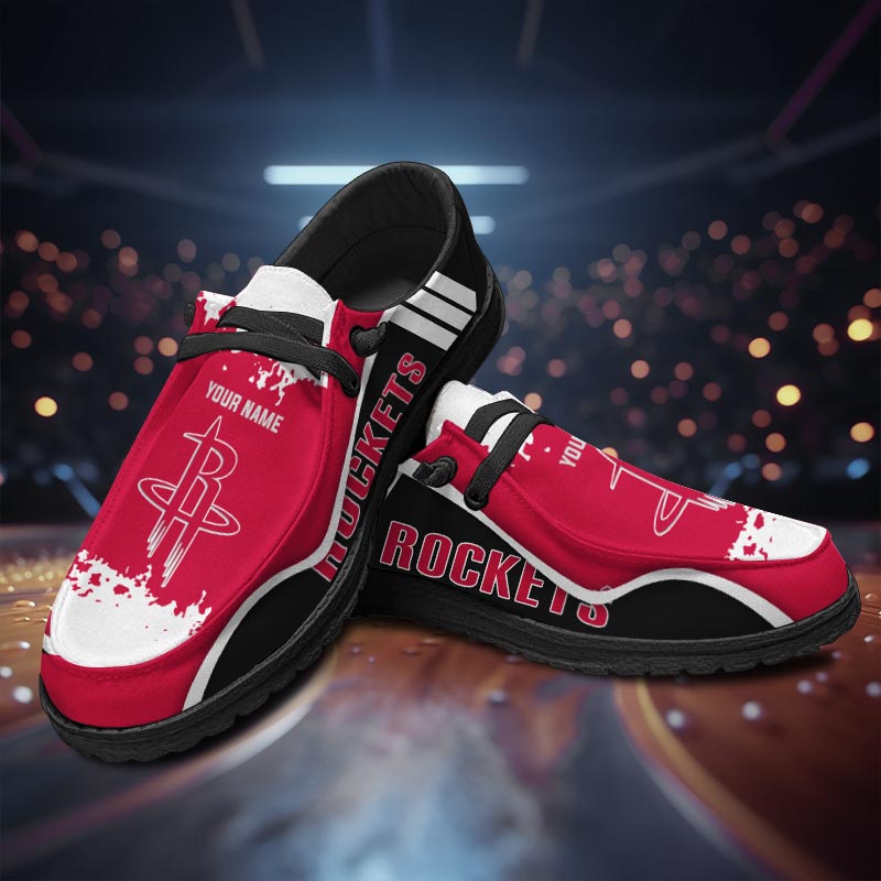 Houston Rockets Lace Up Loafers 2026