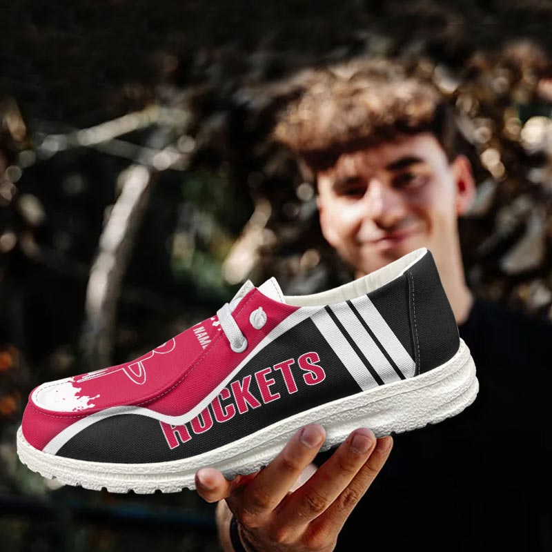 Houston Rockets Lace Up Loafers 2026