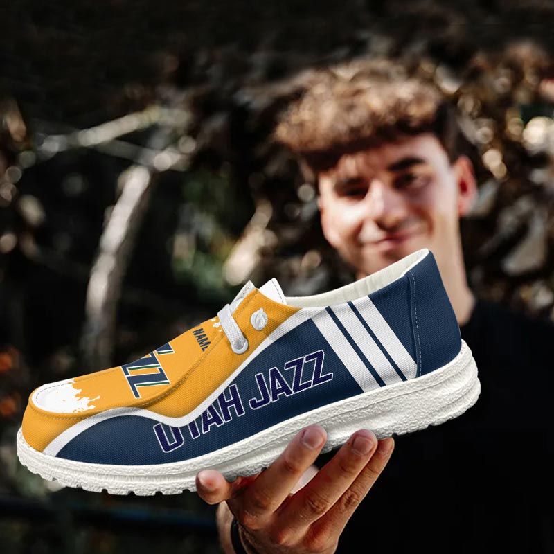 Utah Jazz Lace Up Loafers 2026
