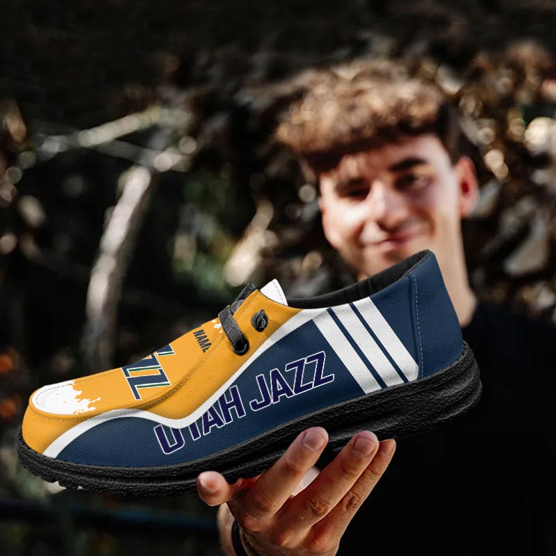 Utah Jazz Lace Up Loafers 2026